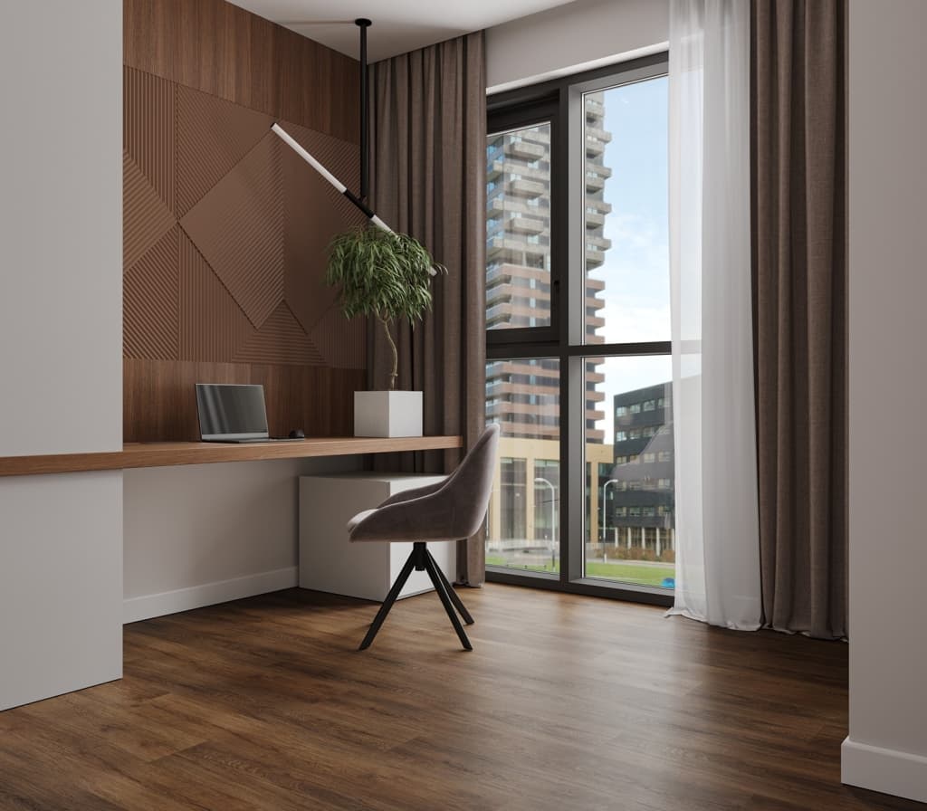 LVT плитка ДУБ КАЗИМИР ЕСО 5-40