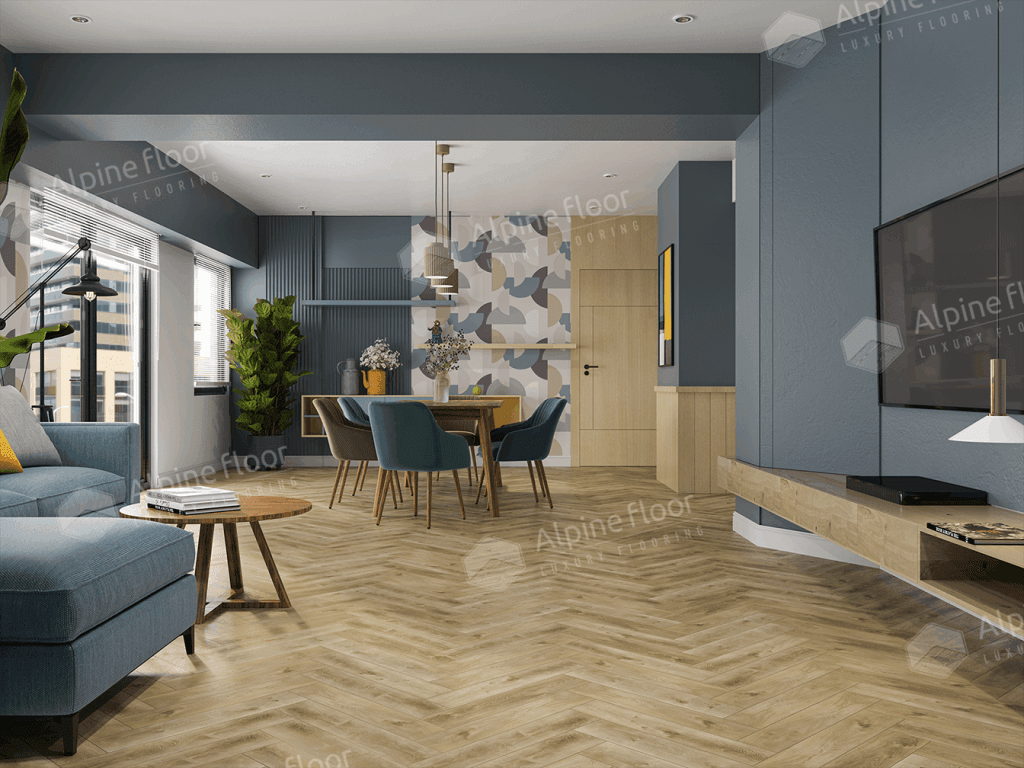 SPC ламинат Изящный паркет (Light Parquet) Дуб Кастор ЕСО 13-34 MC