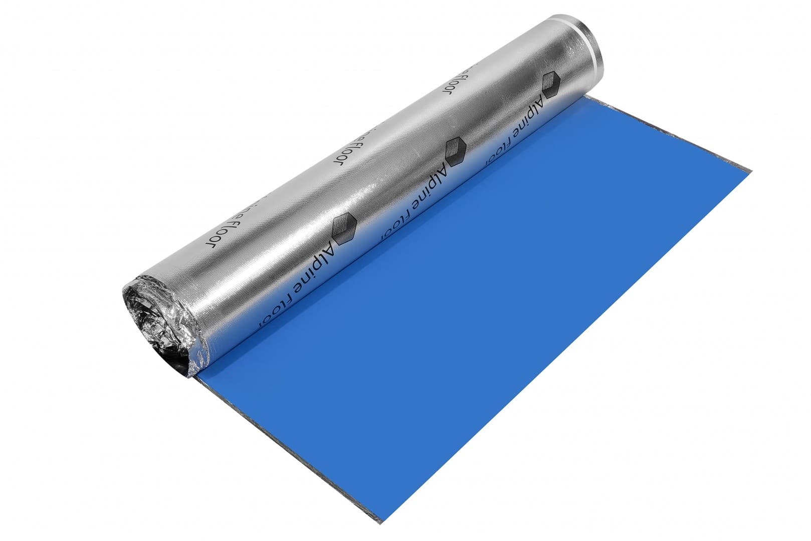 Подложка ALPINE FLOOR Серебристая фольгая синяя ЭВА (Silver Foil Blue Eva) 