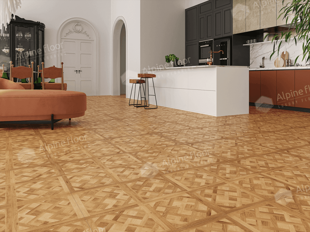 SPC ламинат Паркет Сирокко (Parquet Sirocco) PARQUET SIROCCO Паркет Южный ветер Лувр ECO 25-2