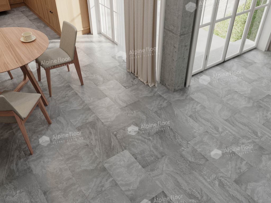 SPC ламинат Минеральный камень (Stone Mineral Core) Хэмпшир (без подложки) ECO 4-9 MC