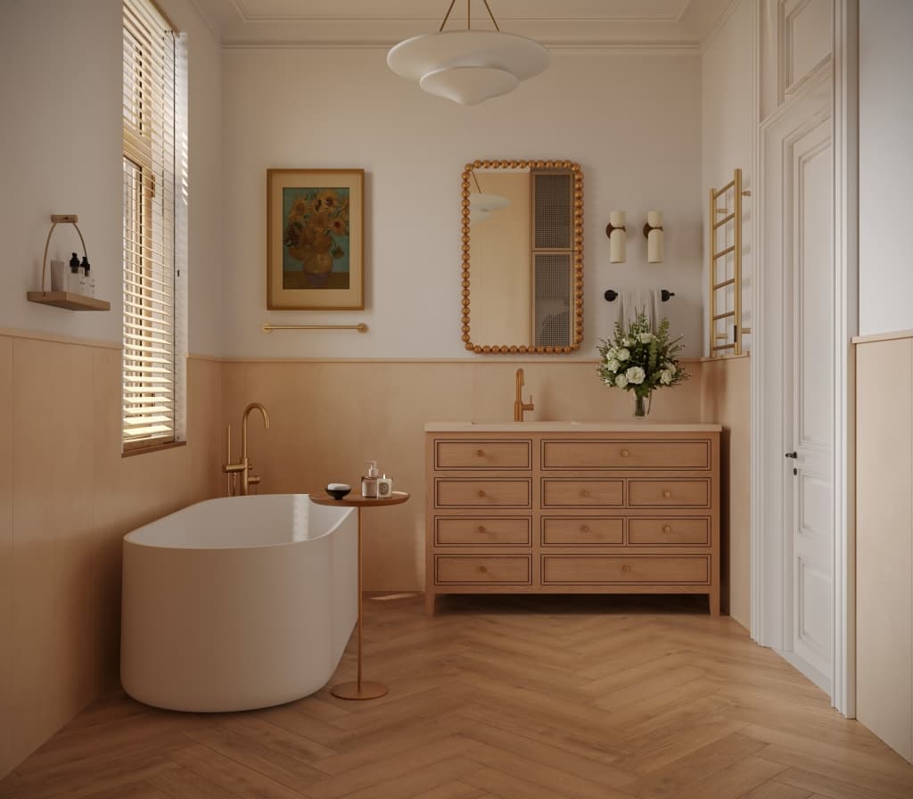 LVT плитка Песчаный берег Saver Sand 1067-2