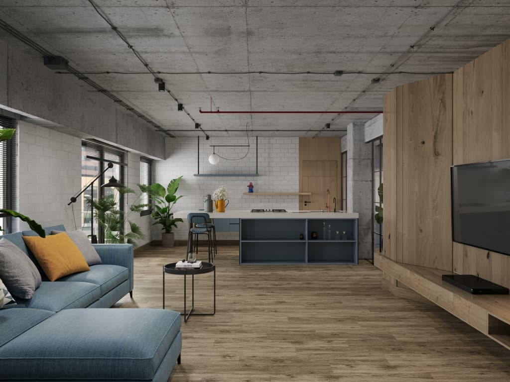 SPC ламинат Гранд Секвойя (Grand Sequoia) 5 мм ВЕНГЕ ГРЕЙ ECO 11-808 MC