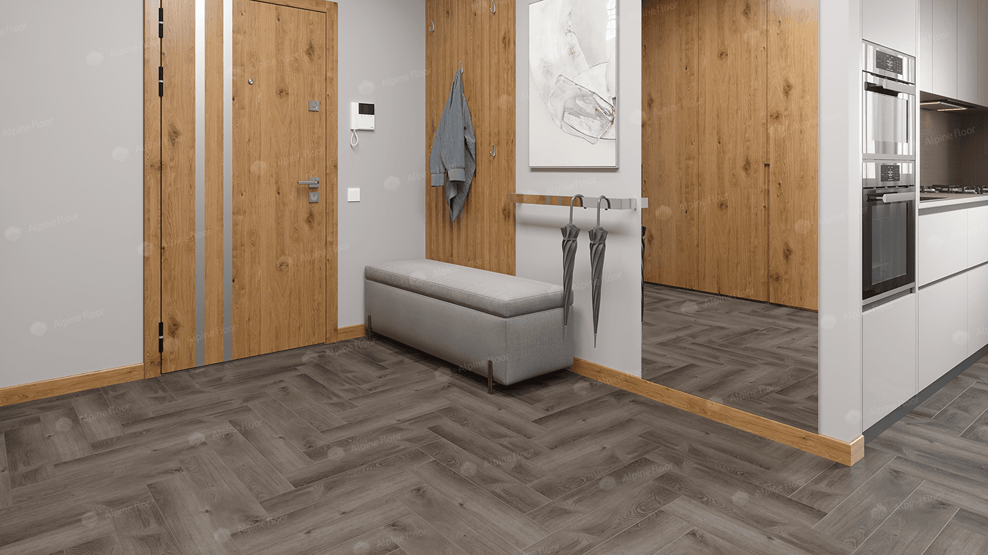 SPC ламинат Изящный паркет (Light Parquet) Дуб Мерга ЕСО 13-13 MC