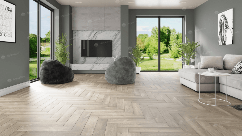 ABA ламинат Премиальный паркет (Parquet Premium) Натуральный первозданный дуб отбеленный ECO 19-5 MC