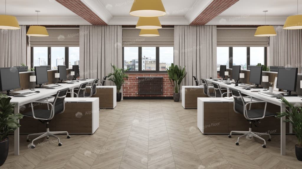 LVT плитка Карите Шеврон Chevron ECO 20-11