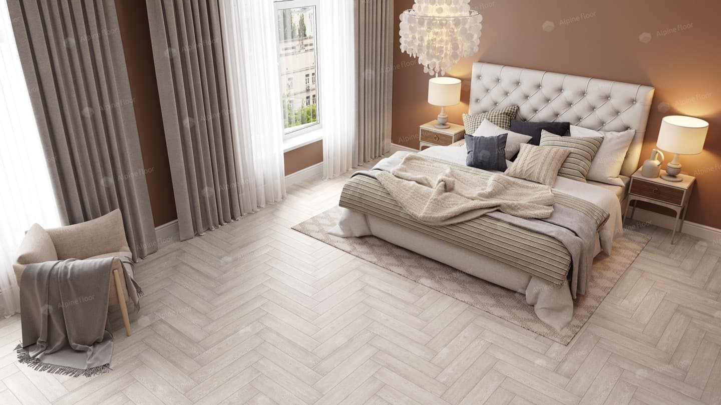 SPC ламинат Изящный паркет (Light Parquet) ГОЛУБОЙ ЛЕС ЕСО 13-9 MC
