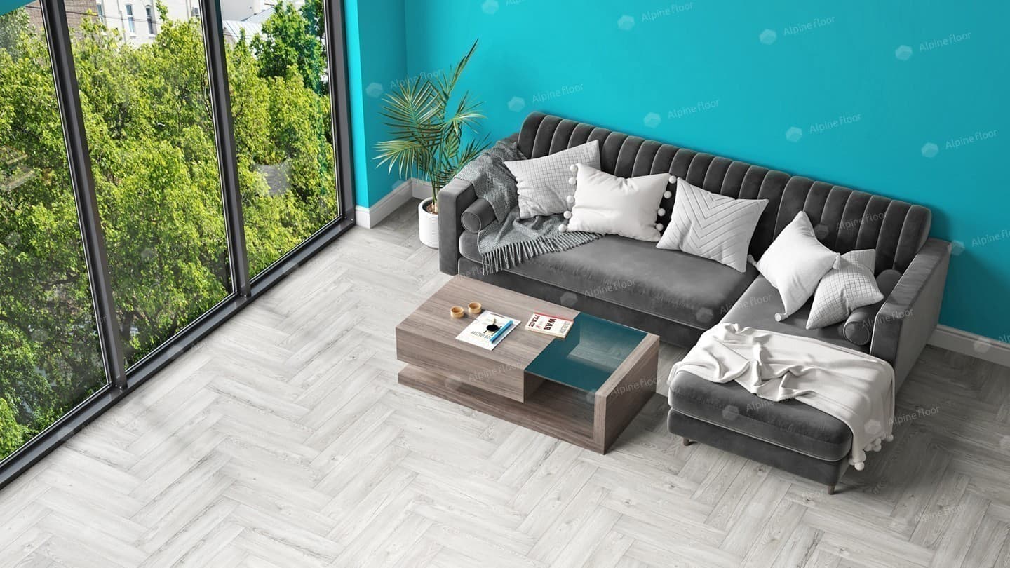 SPC ламинат Изящный паркет (Light Parquet) СНЕЖНЫЙ ЕСО 13-11 MC