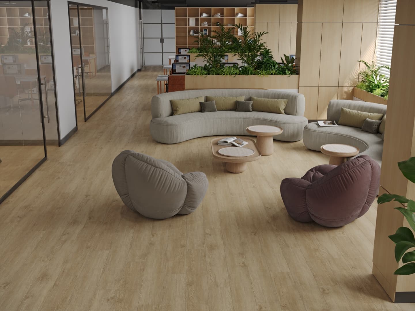 SPC ламинат Гранд Секвойя (Grand Sequoia) 5 мм КАМФОРА ECO 11-508 MC