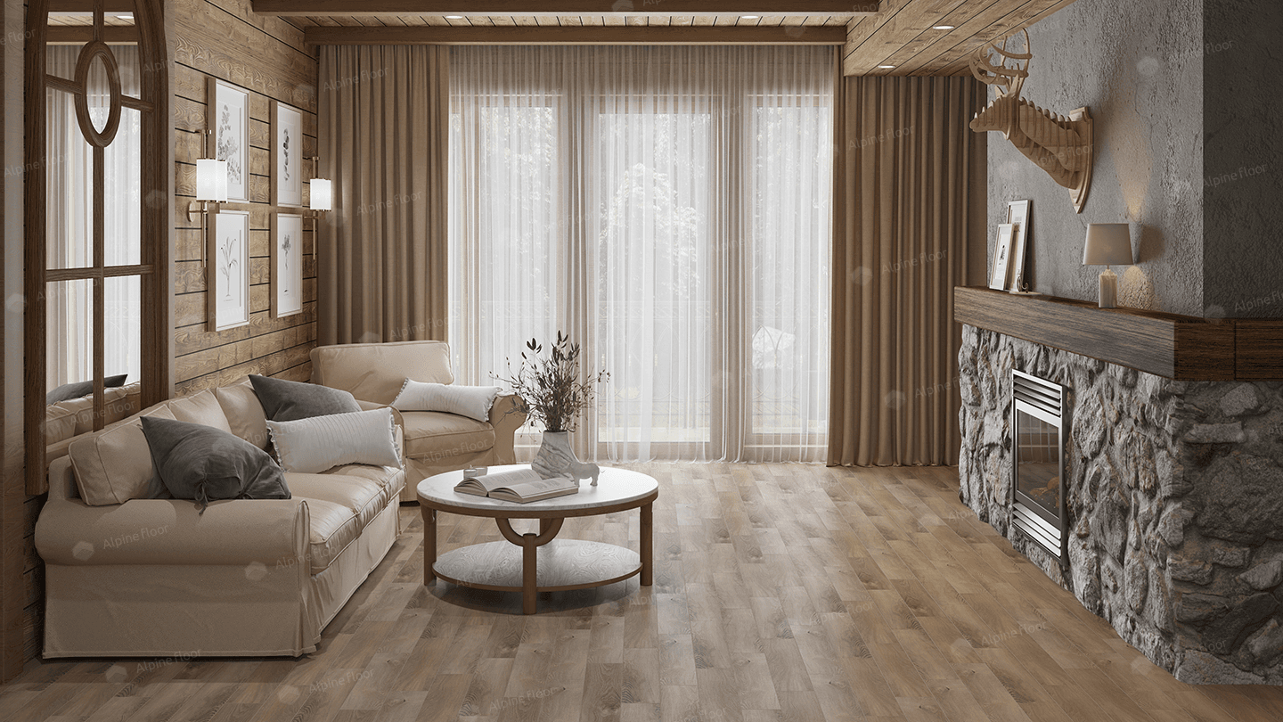 SPC ламинат Изящный паркет (Light Parquet) Дуб Синистра ЕСО 13-17 MC