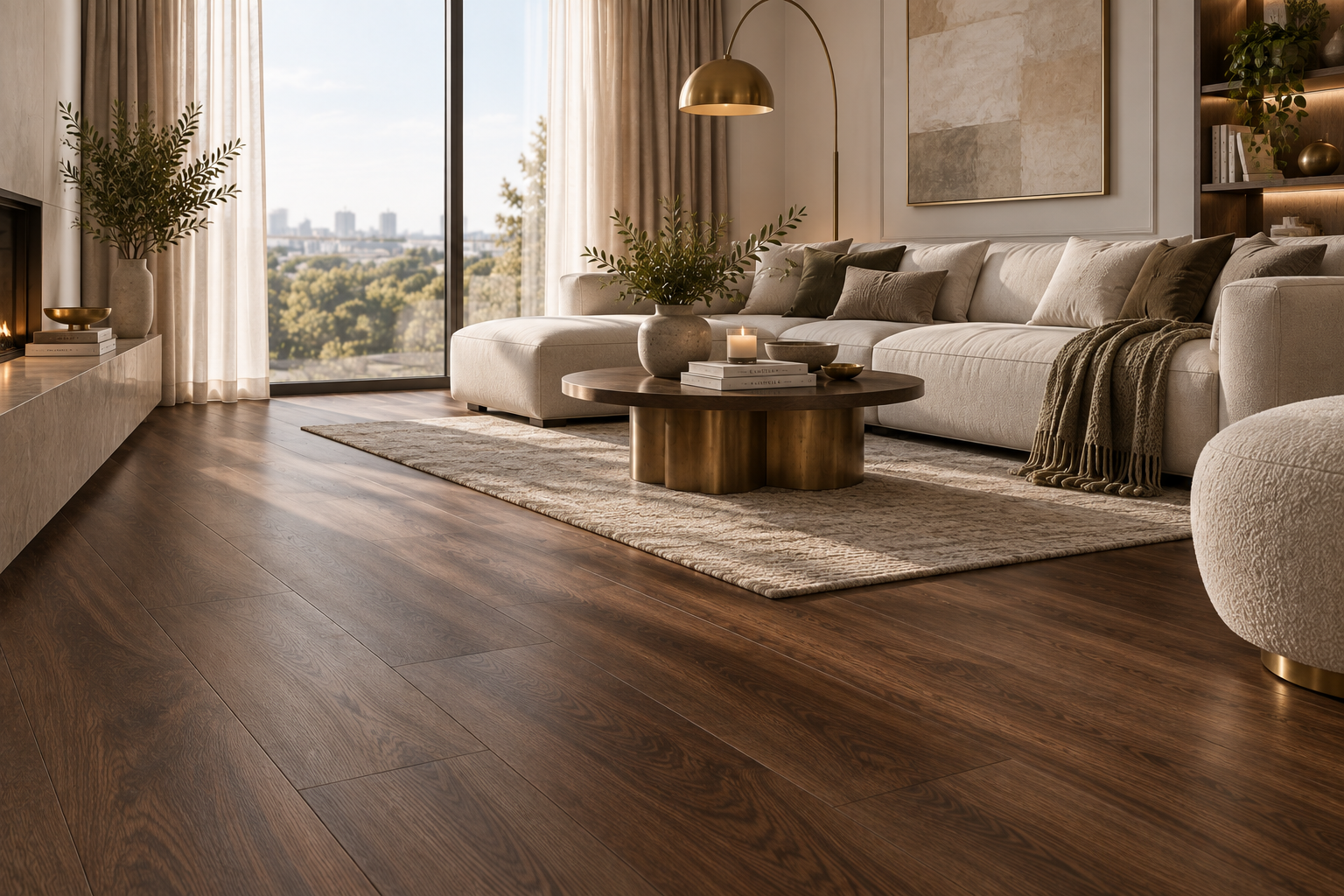 Кварцвинил темный орех — фото 2